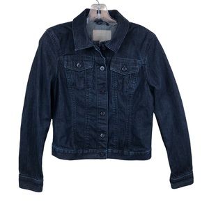 Banana Republic Denim Jacket Classic Dark Wash Small